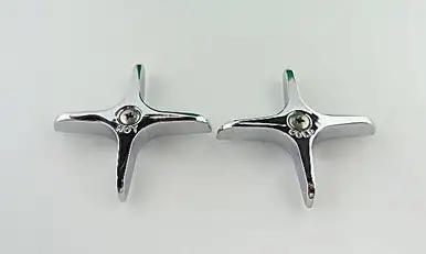 For Savoy K96-0413 Cross Handles Chrome