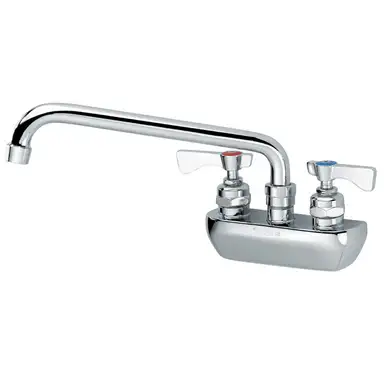 Krowne 14-410L - Royal Series 4" Center Wall Mount Faucet, 10" Spout, Low Lead