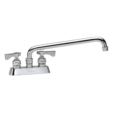 Krowne 15-316L - Royal Series 4" Center Deck Mount Faucet, 16" Spout, Low Lead