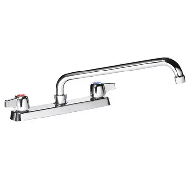 Krowne 15-510L - Royal Series 8" Center Deck Mount Faucet, 10" Spout, Low Lead