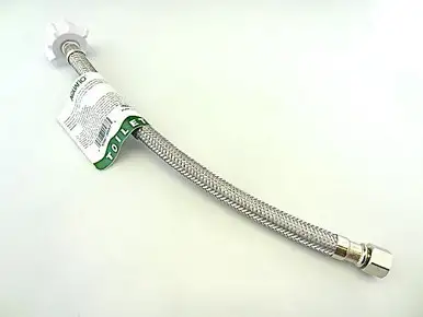 Nbt20-1/2c -  20 In. Stainless Steel Braided Flexible Toilet Supply Line