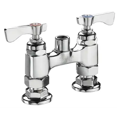 Krowne 21-204L - Royal Series 4" Center Deck Mount Pre-Rinse Base, Low Lead