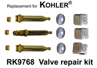 For Kohler RK9768 3 Valve Rebuild Kit