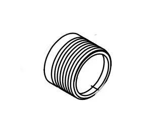 Kohler 1275409 Adapter, 3/4" Npt X 1-1/8"