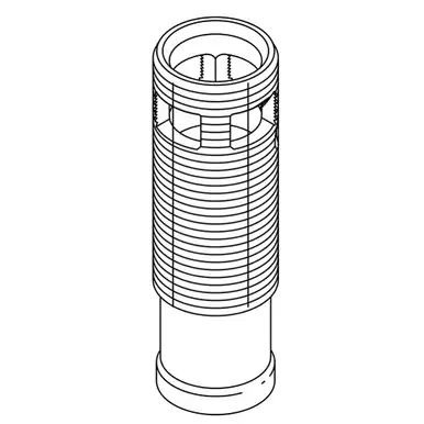 Kohler 1035612-Bc Body- Tube Drain