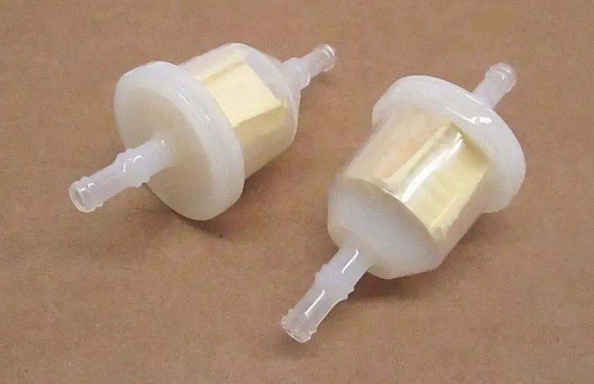 2 Pack Genuine Kohler 25-050-42-S Fuel Filter 1/4" & 5/16" OEM