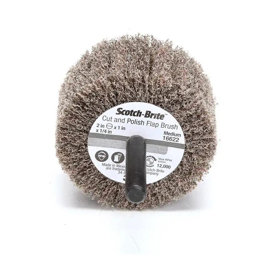 3M 2" Medium Scotch-Brite Flap Brush