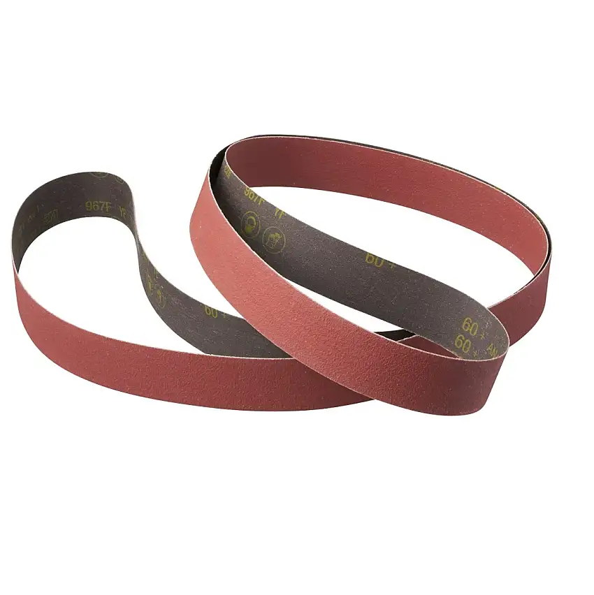 3M 2" W X 72" L Cubitron ll 967F  60+ Grit Precision Shaped Ceramic Cloth Belt