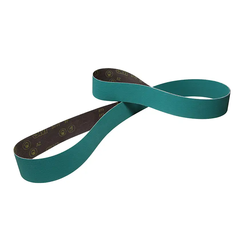 3M 2" W X 36" L 577F 40 Grit Alumina Zirconia Cloth Belt