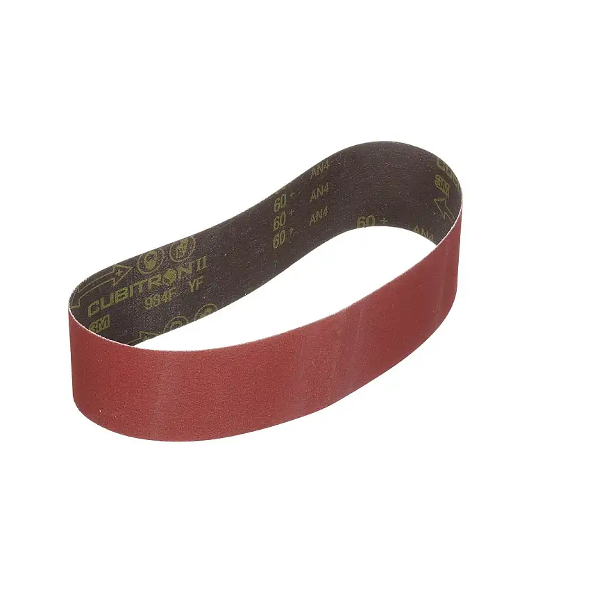 3M 2" W X 18.844" L Cubitron ll 984F 120+ Grit Precision Shaped Ceramic Cloth Belt