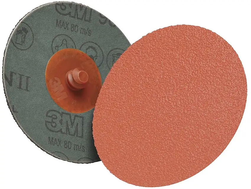 3M 3" 60 Grit Cubitron II Roloc Fiber Disc