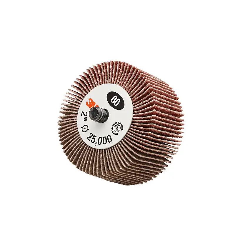 3M 1 1/2" 80 Grit Medium Flap Wheel