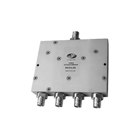Meca Electronics, Inc. 4-way BNC-F power divider/combiner (804-8-0.252)