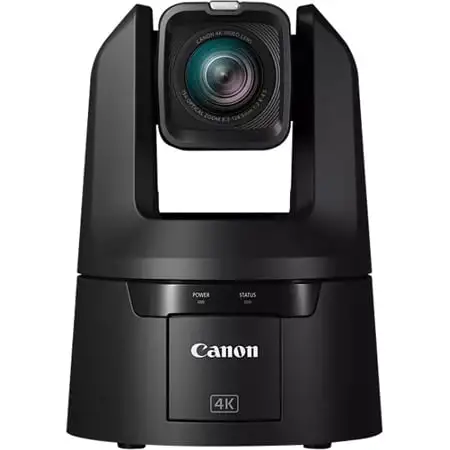 Canon CR-N500 NDI HX 20x Digital / 15x Optical 4K30P FHD 60P PTZ Camera - Black
