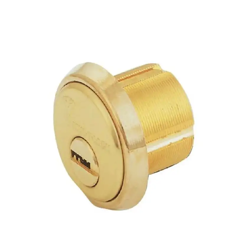 Mul-T-Lock 206SPMOR3C0205D Mort Cyl 1 3/8 Brass Yale Cam