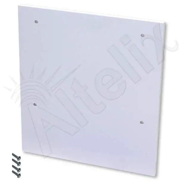 Altelix NHP1009P1-01 - Blank No-Drill PVC Equipment Mounting Plate for NP100904 Series Enclosures