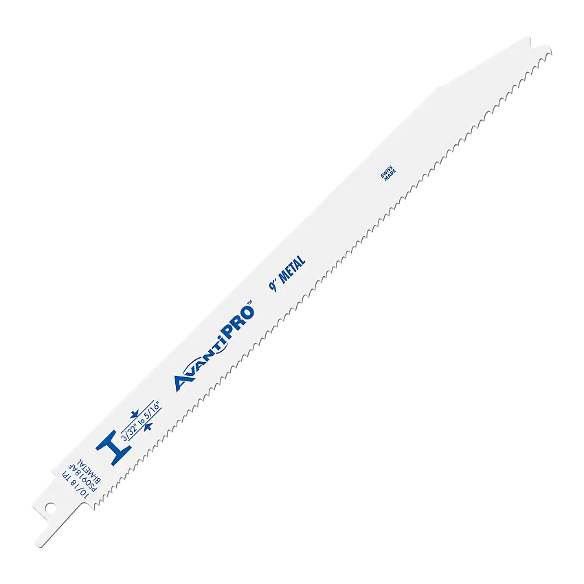 AvantiPro PS0918AF 9" 10/18 TPI Bi-Metal Reciprocating Saw Blade