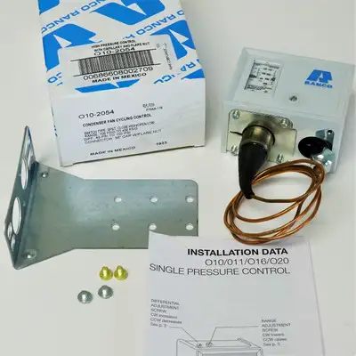 O10-2054 Ranco High Pressure Fan Cycling Control for 010-2054 P70AA-118