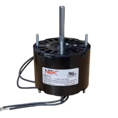 Fan Motor 3.3" Diameter 1/40 HP 1500 RPM 115 Volts CW Rotation Replaces Fasco D126
