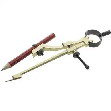 General Tools 842 Precision Pencil Compass upto 9" Diameter (24126)