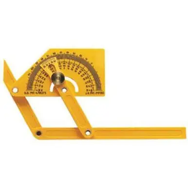 General Tools 29 ANGLE-IZER Plastic Protractor (22148)