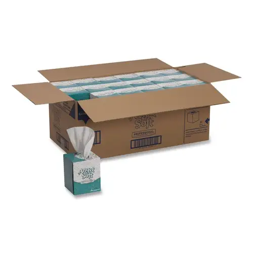 Georgia Pacific Professional 46580 2-Ply Premium Facial Tissue in Cube Box - White (36-Boxes/Carton)