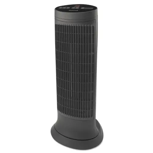 Honeywell 750 - 1500 Watts 10-1/8 in. x 8 in. x 23-1/4 in. Digital Tower Heater - Black