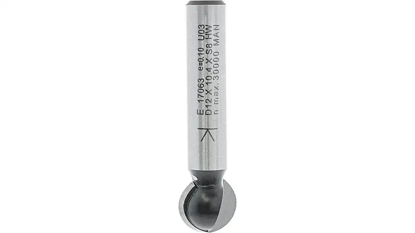Ball groove cutter D12