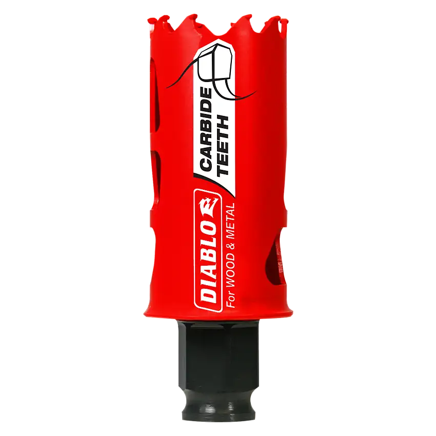 Diablo DHS1250CT 1-1/4 in. (32mm) Carbide-Tipped Wood & Metal Holesaw