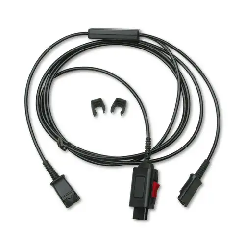 Poly Y Splitter Adapter for Training Purposes - Black