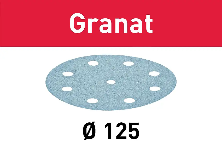 Festool Abrasive Granat D125 P220 GR/50
