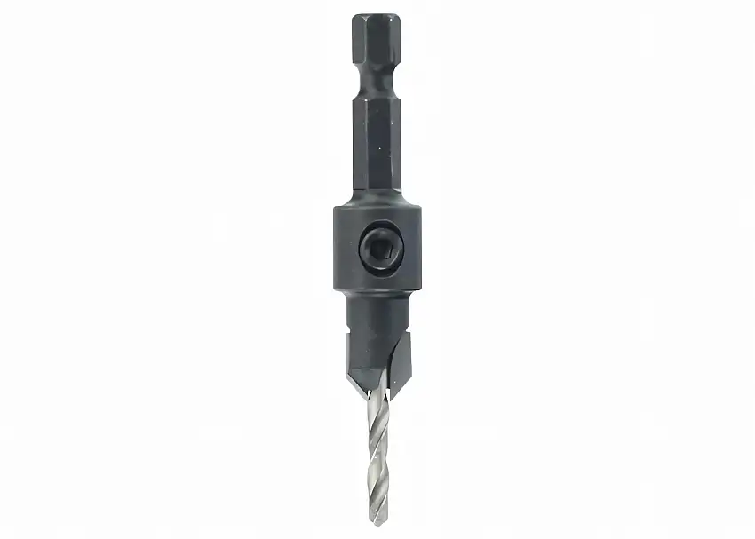 90° countersink with drill D1: 2.0 mm