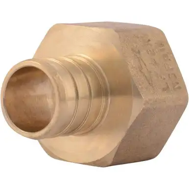 SharkBite UC088LFA  3/4" Barb x 3/4" FNPT Brass Female Connector for PEX