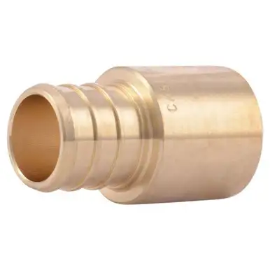 SharkBite UC608LFA 3/4" Barb x 3/4" Male Brass Sweat Adapter for PEX to Copper Pipe