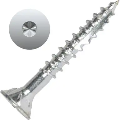 Screw Products 30108-03 AXIS #8 x 1-1/4" (T20-Drive) ZYTEC + General Interior Structural Wood Screws - 5-lb Jar (approx. 1040)