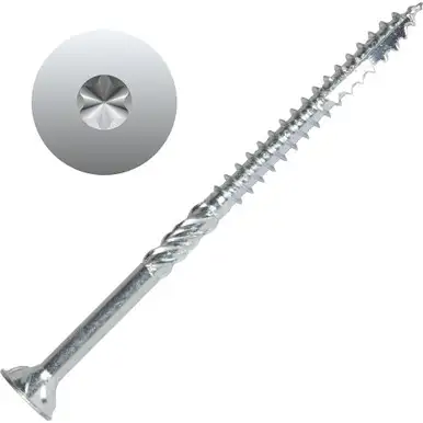 Screw Products 30117-03  AXIS #9 x 3" (T20-Drive) ZYTEC + General Interior Structural Wood Screws - 5-lb Jar (approx. 390)