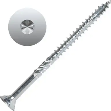 Screw Products 30130-03  AXIS #9 x 2-3/4" (T20-Drive) ZYTEC + General Interior Structural Wood Screws - 5-lb Jar (approx. 417)