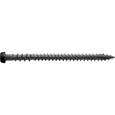 Screw Products CD234FT75 C-Deck #10 x 2-3/4" (T20-Drive) Composite Deck Screws in Flint - 75 per Jar