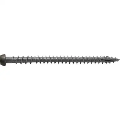 Screw Products CD234GP75 C-Deck #10 x 2-3/4" (T20-Drive) Composite Deck Screws in Gravel Path - 75 per Jar