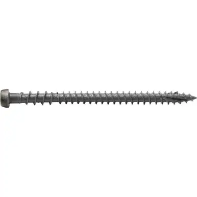 Screw Products CD234PG350 C-Deck #10 x 2-3/4" (T20-Drive) Composite Deck Screws in Pebble Grey - 350 per Jar