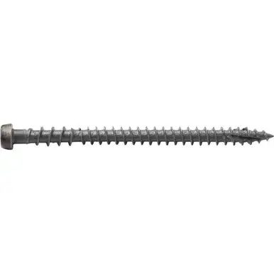 Screw Products CD234PG75 C-Deck #10 x 2-3/4" (T20-Drive) Composite Deck Screws in Pebble Grey - 75 per Jar