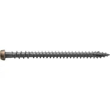 Screw Products CD234TTC350 C-Deck #10 x 2-3/4" (T20-Drive) Composite Deck Screws in Cedar - 350 per Jar