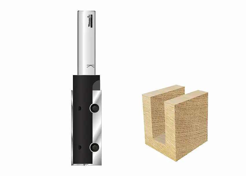 Reversable Blade Slot Routing Cutter Ø19