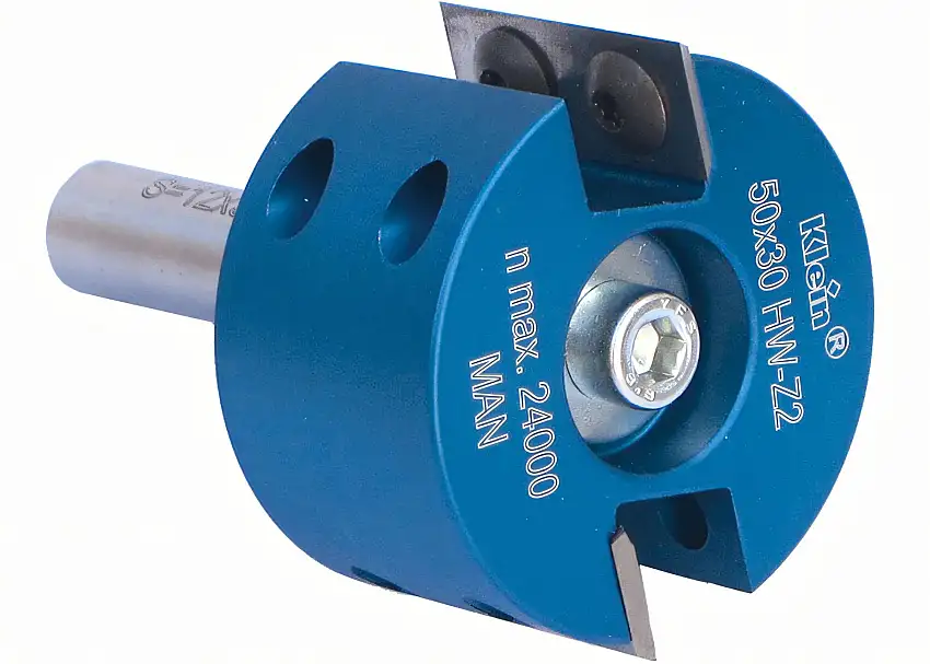 Rebating Bit with replaceable blades Ø 50 mm with 12 mm shank