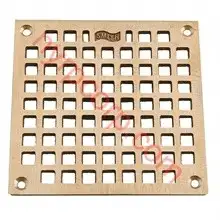 Jay R. Smith B09PBG Polished Brass Grate