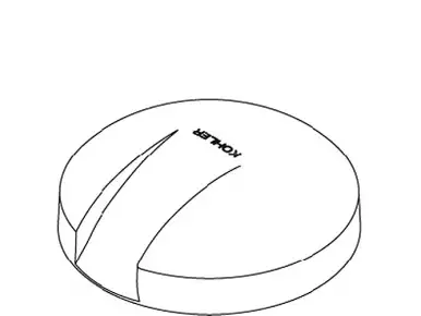 Kohler 1012391-Bv Handle- Drain Overflow