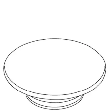 Kohler 1032249-Bl Stopper- Clicker Drain