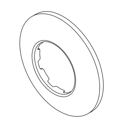 Kohler 1056898-Cp Wall Escutcheon