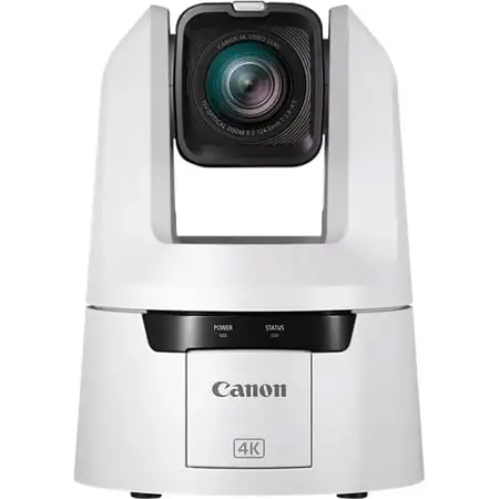 Canon CR-N500 NDI/HX 20x Digital / 15x Optical 4K30P/FHD 60P PTZ Camera - White