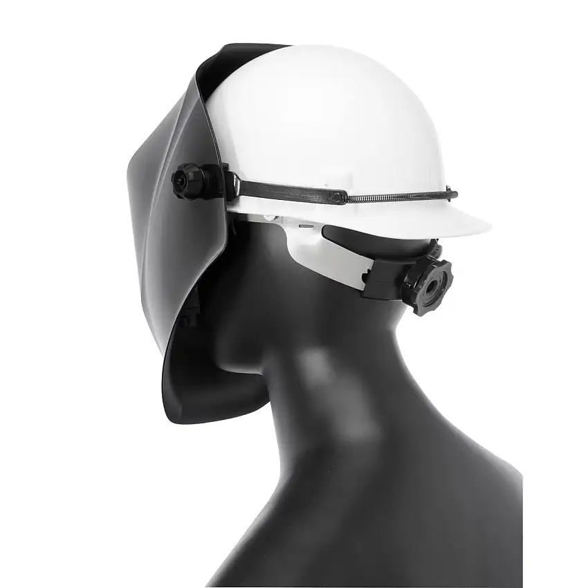 Lincoln Electric® Black VIKING Halo/Non-Slotted Style Hard Hat Adapters For VIKING 1740/1840/2450/3350 Welding Helmets